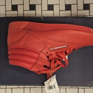 Reebok Red and Navy Athletic Footwear